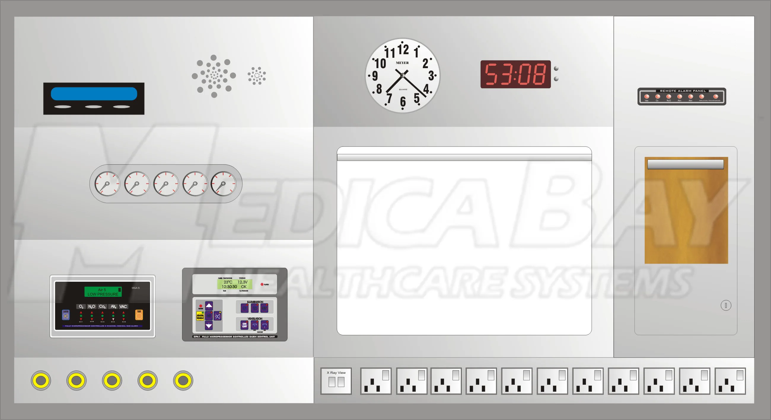 Surgical Control Panel Design - 1